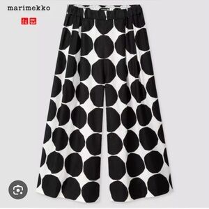 Marimekko X Uniqlo Linen Cropped Culotte